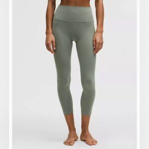 Lululemon Align High Rise Willow Leaf Crop 21" Legging Size XS NWOT